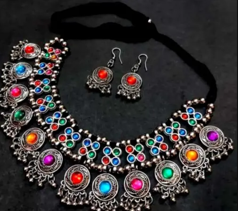 Diva Glittering Jewellery Sets Navratri Special