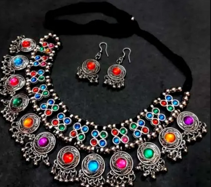 Diva Glittering Jewellery Sets Navratri Special