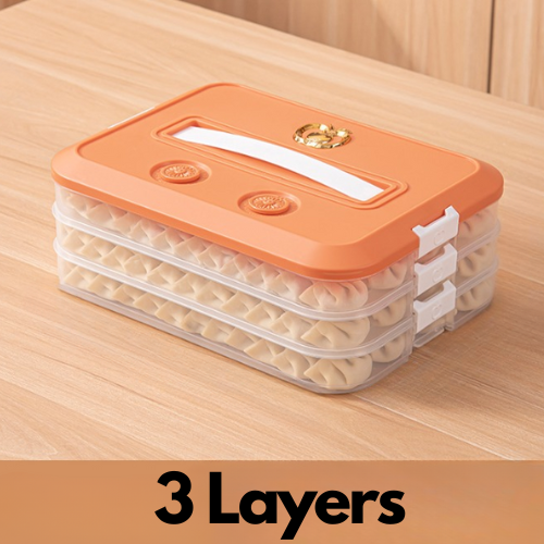 Transparent Stack Storage Boxes