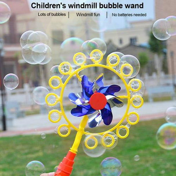 Windmill Soap Bubbles with Soap