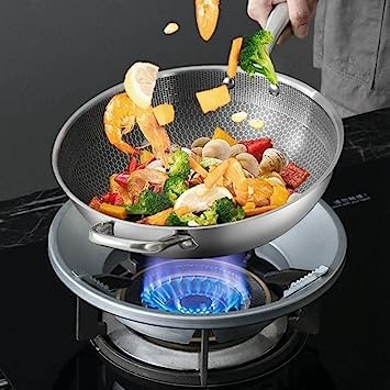 Gas Stove Energy Saving Device (Silver Colour)