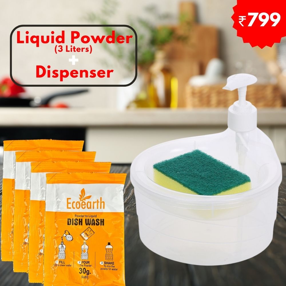 Kitchen Liquid Dispenser (Eco Liquid Powder)