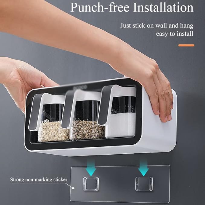 Wall Mount Spice Rack