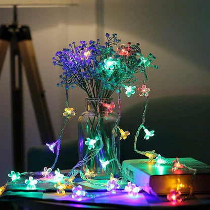 4 Meter Blossom Flower Fairy String Lights 16 LED