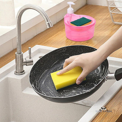 Kitchen Liquid Dispenser (Free Sponge)