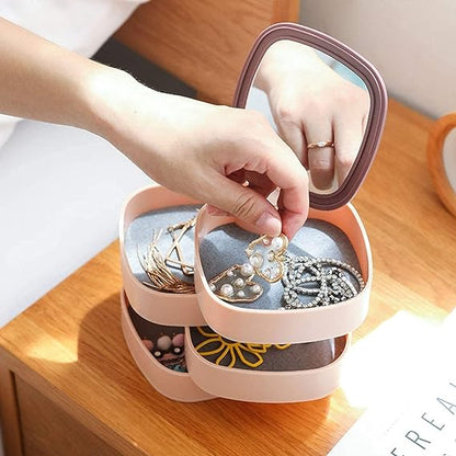 4 Layer Jewellery Storage Box (Multi Colour)