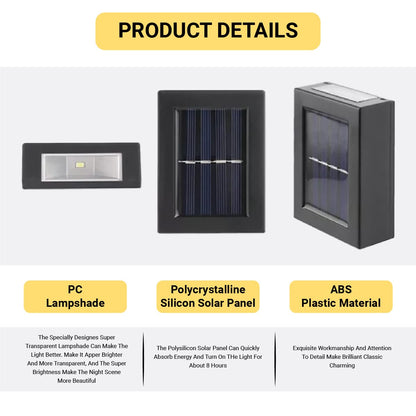 Solar LED Wall Lamp