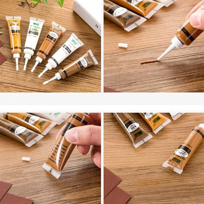 Furniture Scratch Repair Kit (Set of 5 Colors)