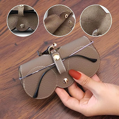 Leather Sunglasses Bag