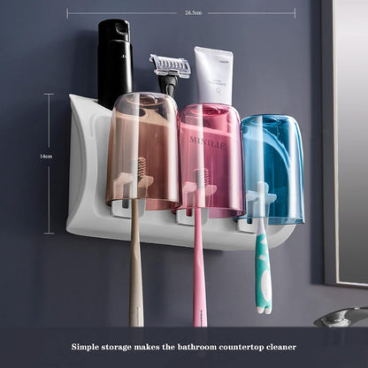 Toothbrush Dispenser (3 Compartments)