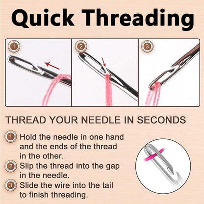 Self Threadning Needels