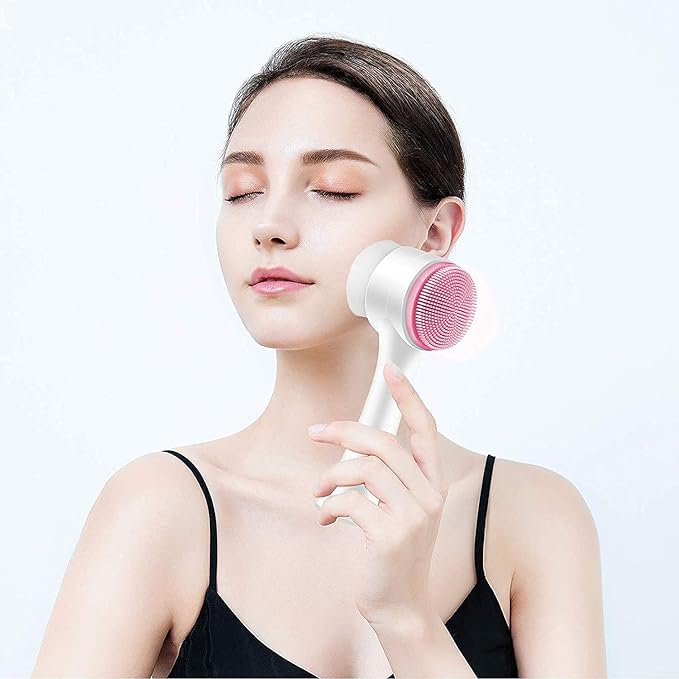 Double Sided Facial Cleaning Brush