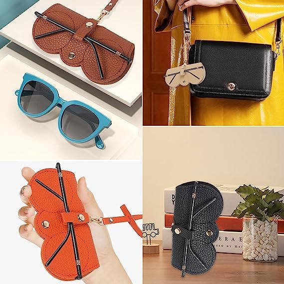 Leather Sunglasses Bag