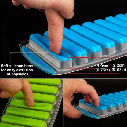 Silicone Narrow Ice Stick Cube (Pack of 2)