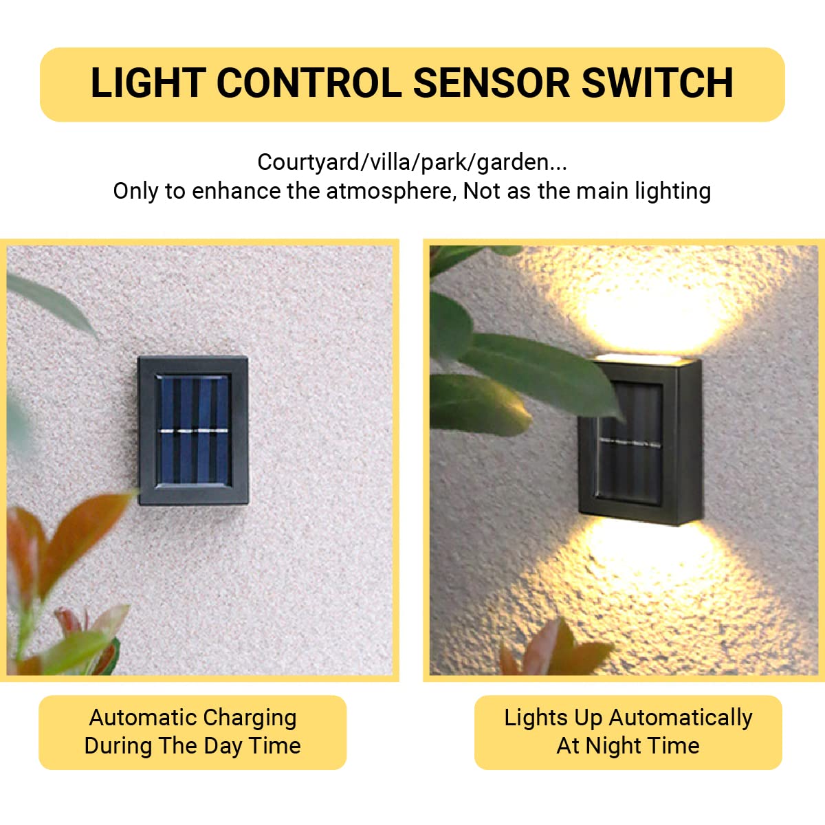 Solar LED Wall Lamp