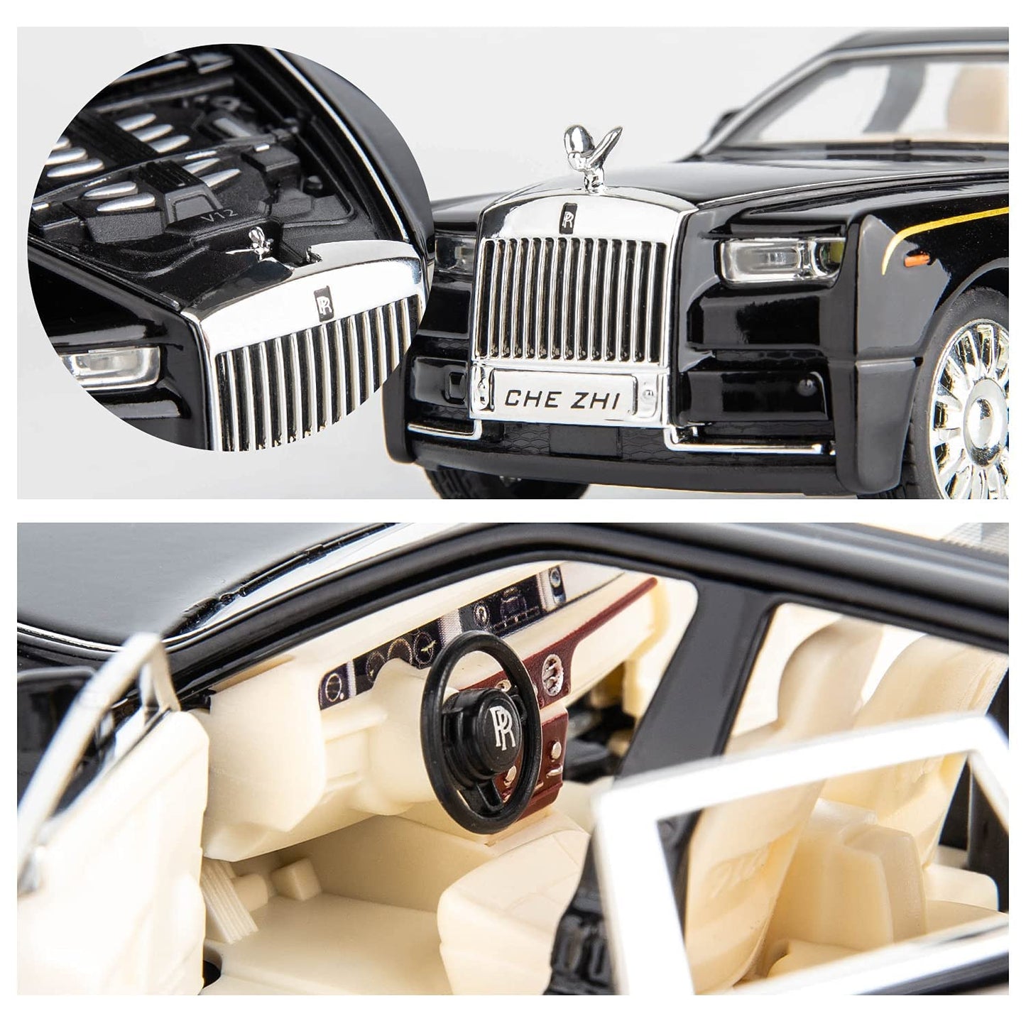 Rolls Royce Phantom Metal Diecast Car 1:32