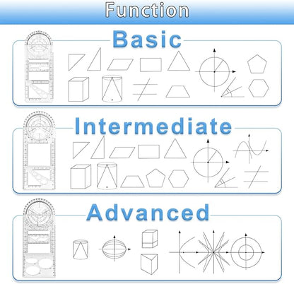 Multifunctional Geometric Ruler