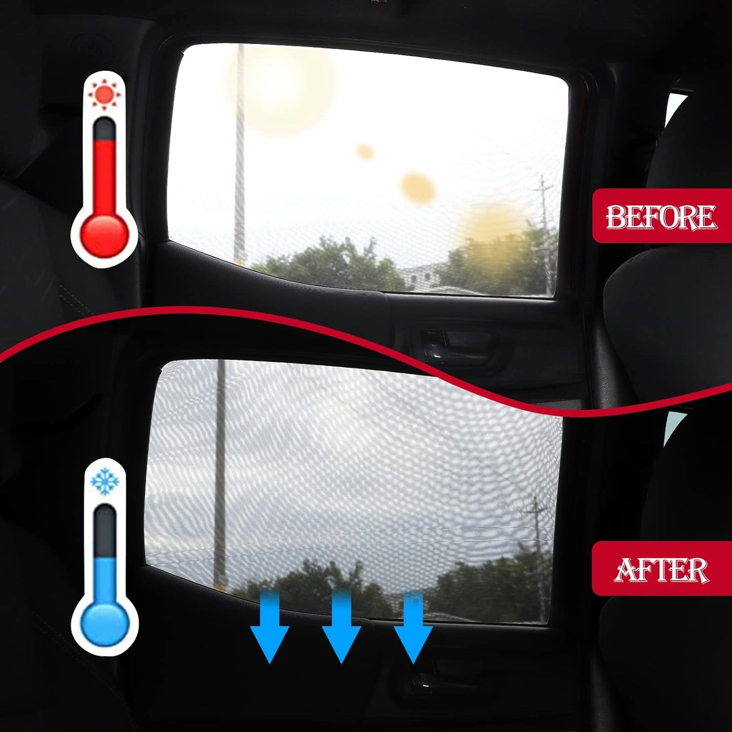 Car Window Shade Visor