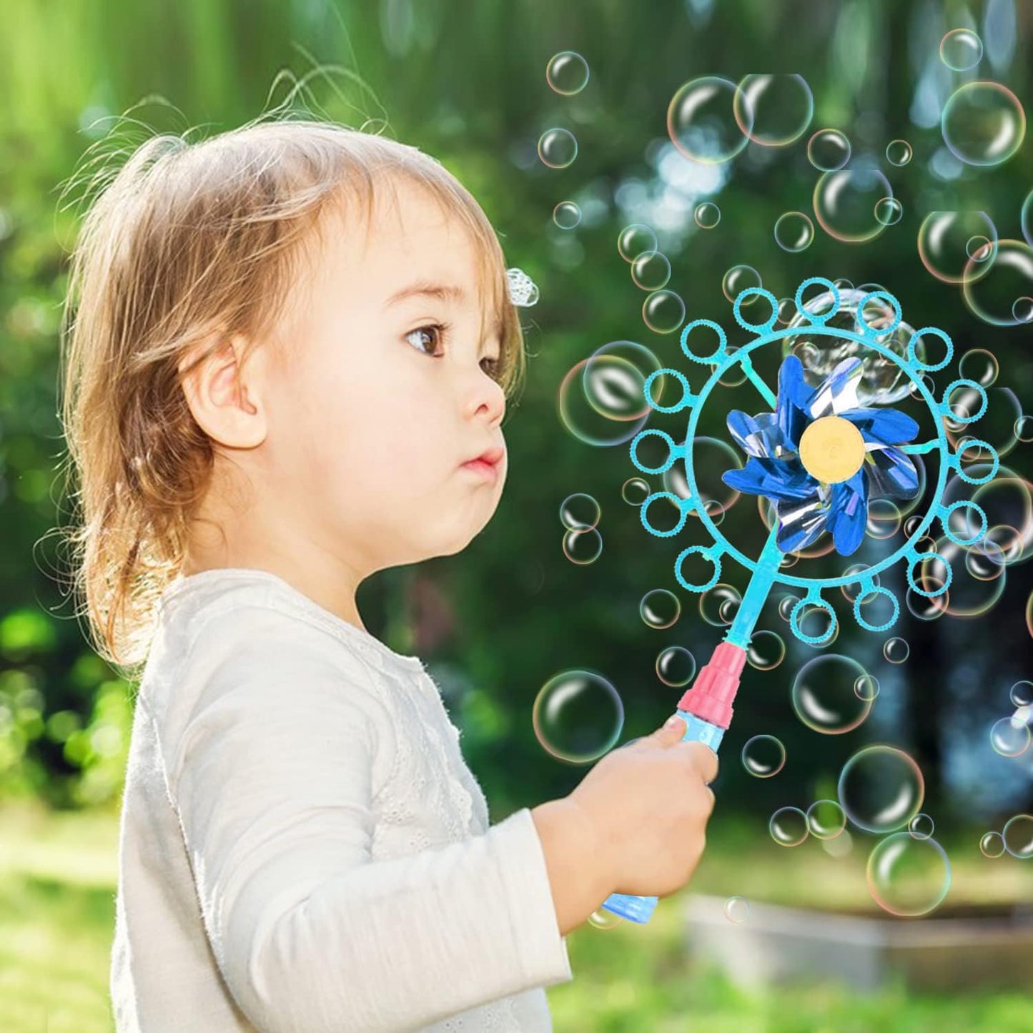 Windmill Soap Bubbles with Soap