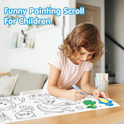 Coloring Paper Roll