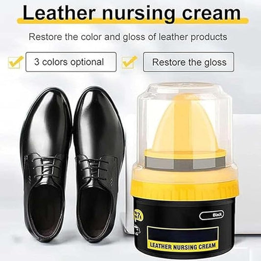 Leather Cleaning Liquid Cream(1 Black+ 1Brown)