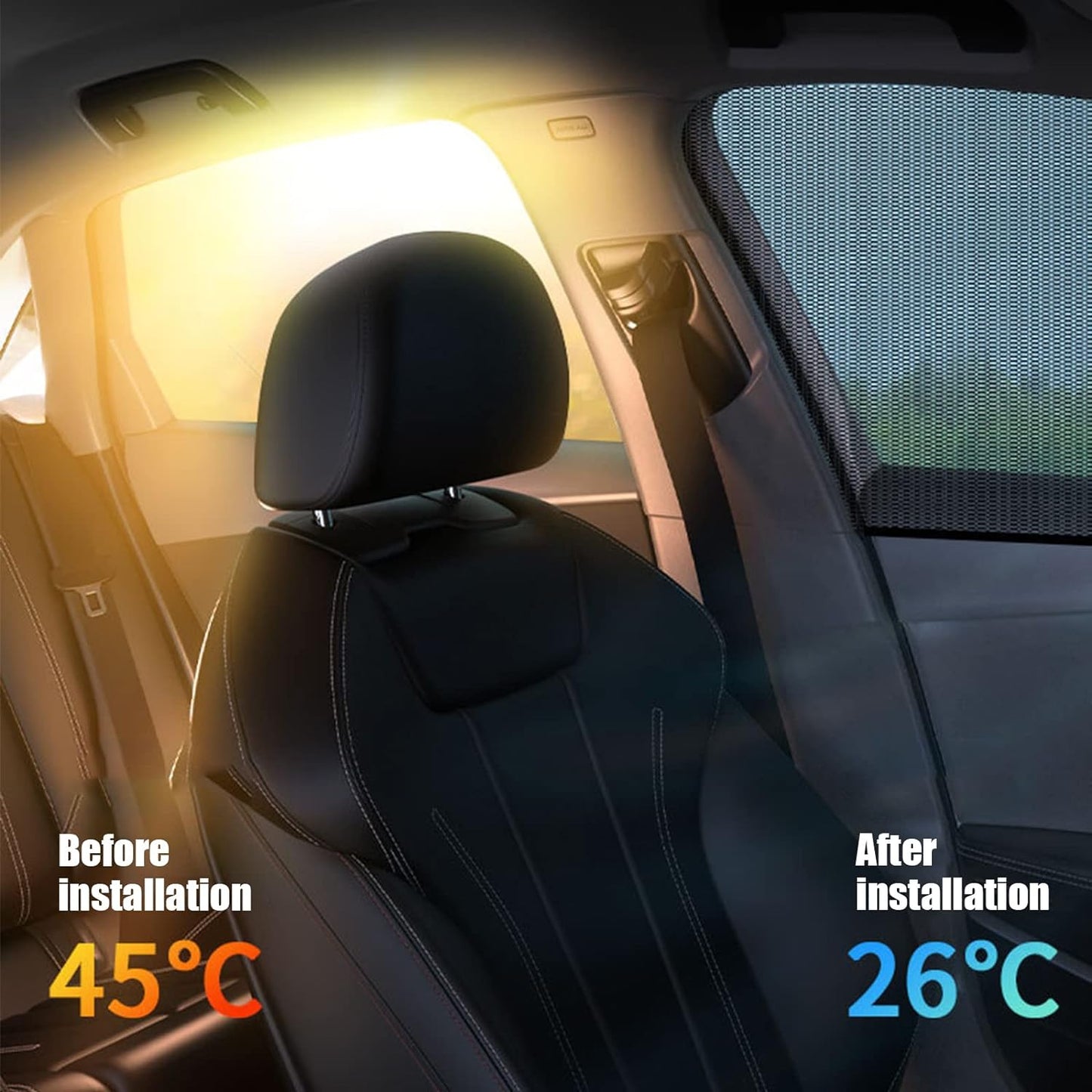 Car Window Shade Visor