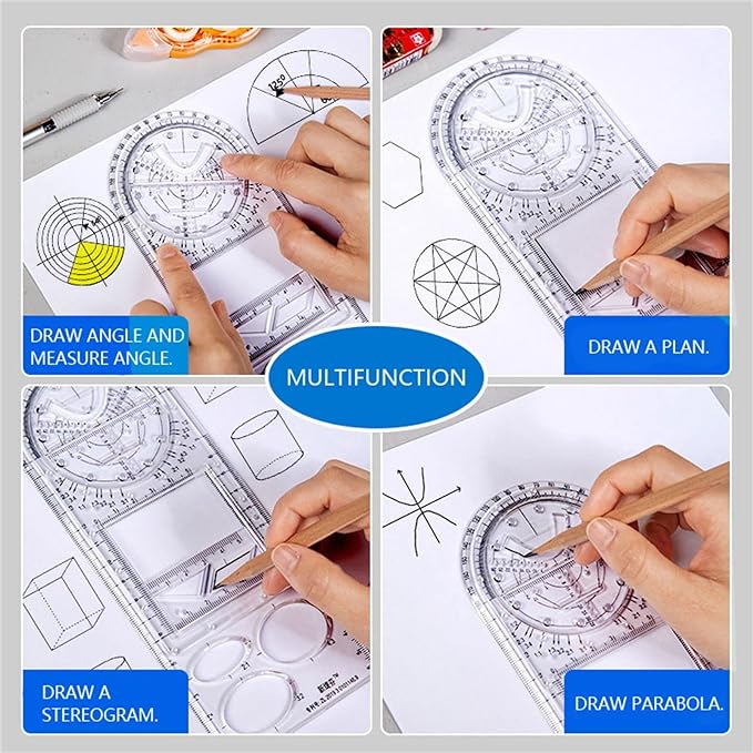 Multifunctional Geometric Ruler