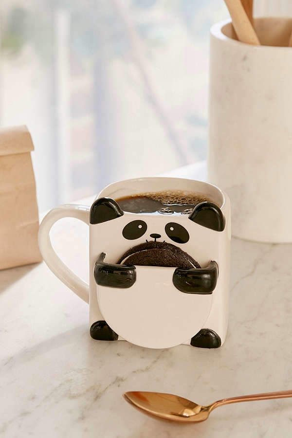 3D Cartoon Panda Coffee Mug