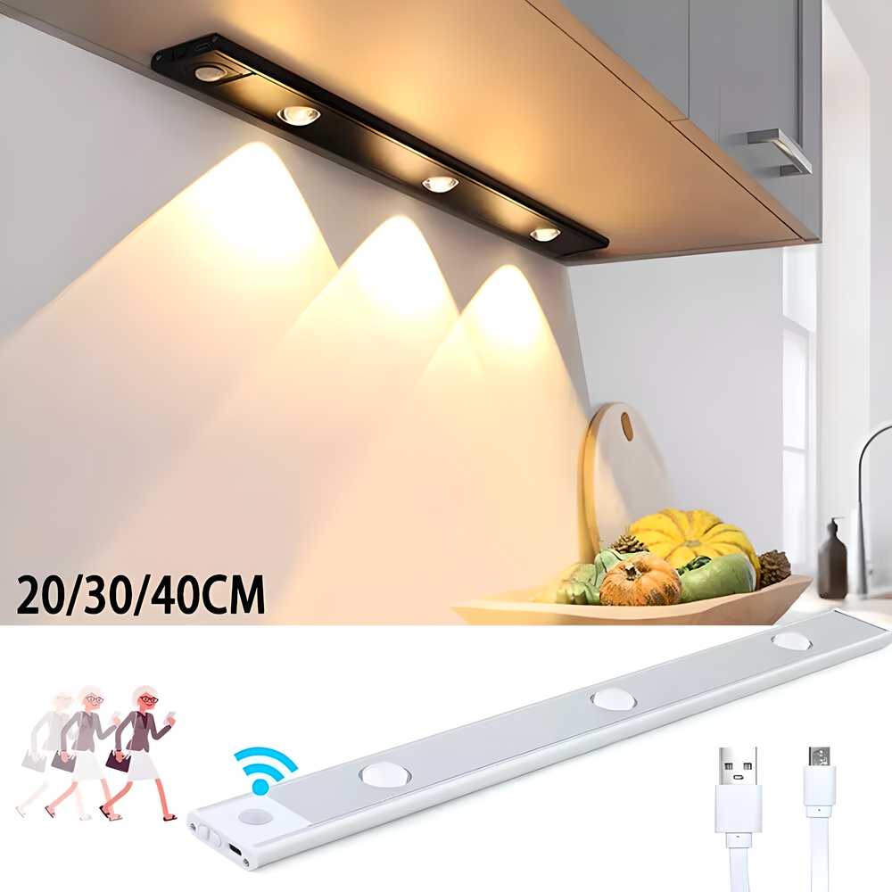 USB PIR LED Motion Sensor Cabinet Light