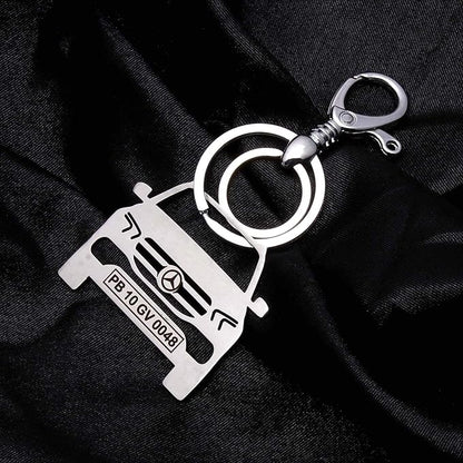 Customized Car Keychain