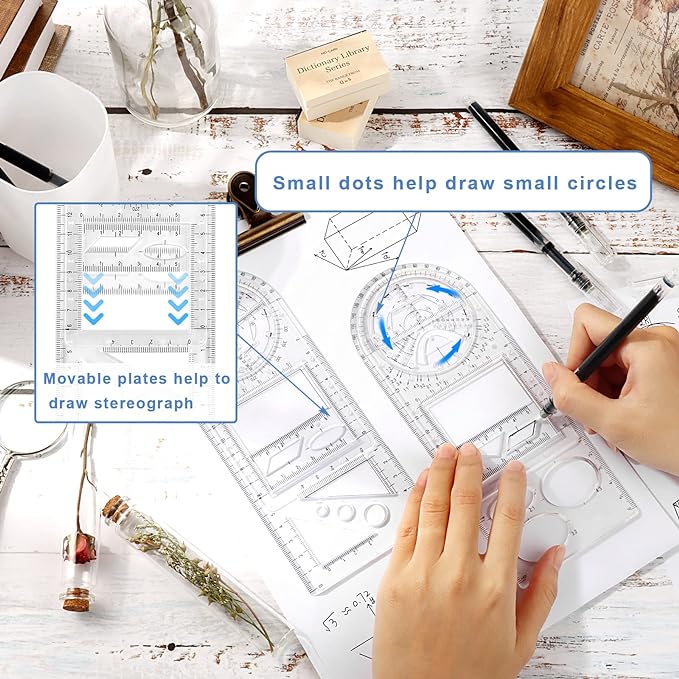 Multifunctional Geometric Ruler