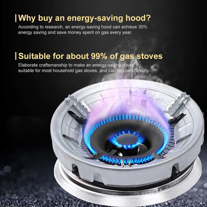 Gas Stove Energy Saving Device (Silver Colour)