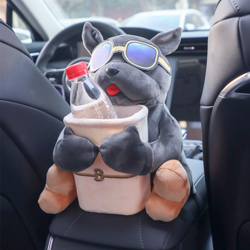 Dog Car Tissue Box