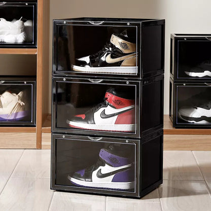 Stackable Shoe Organizer (BLACK)