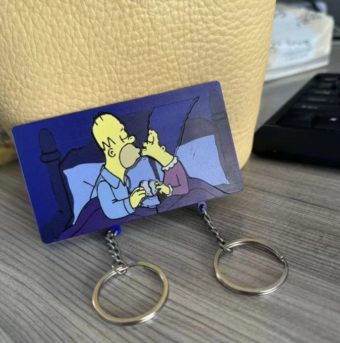 Couple Keychain Holder