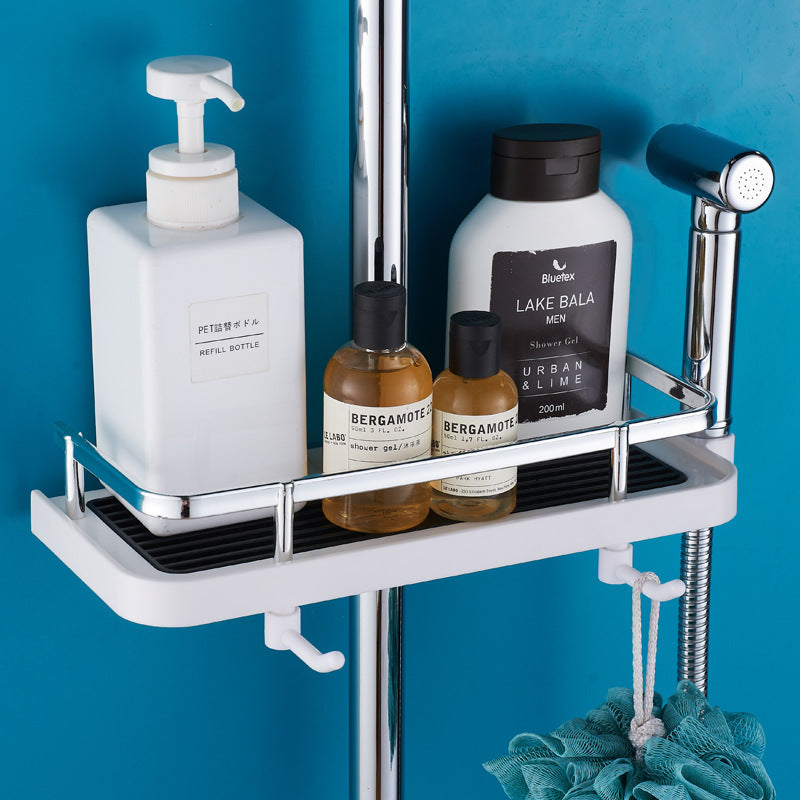 Bathroom Corner Wall Shelf