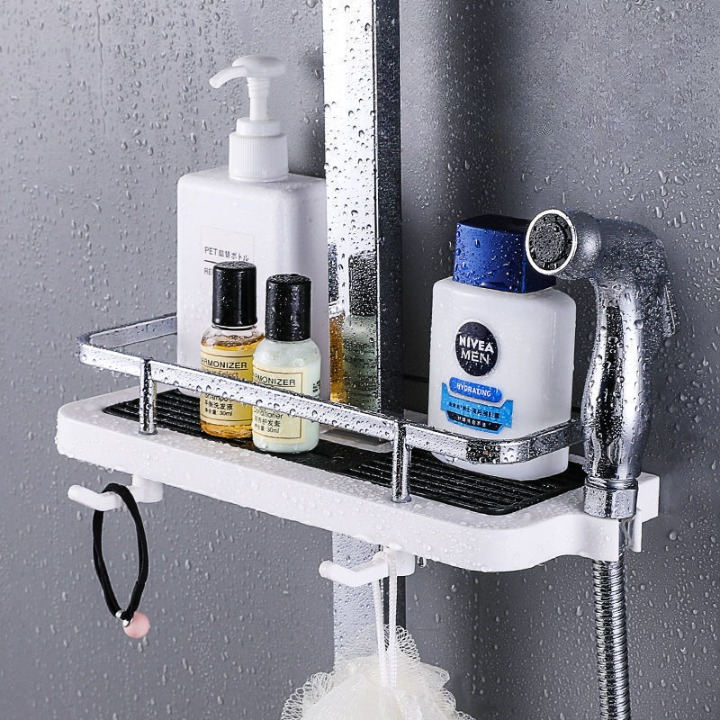 Bathroom Corner Wall Shelf