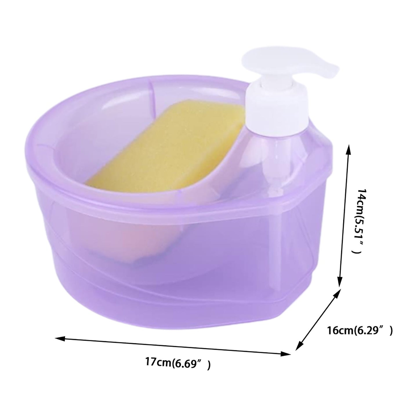 Kitchen Liquid Dispenser + 2 Free Scrubbers