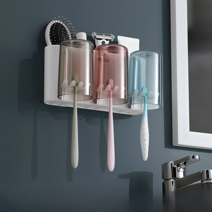 Toothbrush Dispenser (3 Compartments)