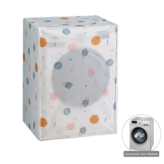 DustFree Washing Machine Cover for 6 kg, 6.5 kg, 7kg & 7.5 kg (Multicolor Design)