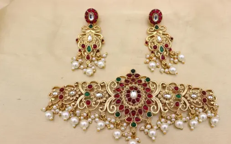 south indian jewellery set