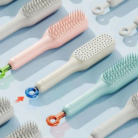 Self Cleaning Hair Brush (Buy1 Get 1 Free)