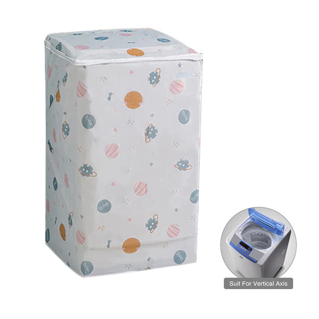 DustFree Washing Machine Cover for 6 kg, 6.5 kg, 7kg & 7.5 kg (Multicolor Design)