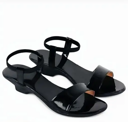 Stylish Comfortable Black Heel Sandal