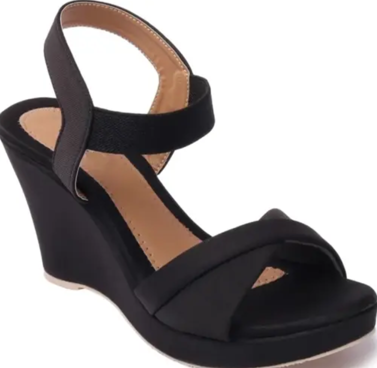 Syntethic Leather Wedges