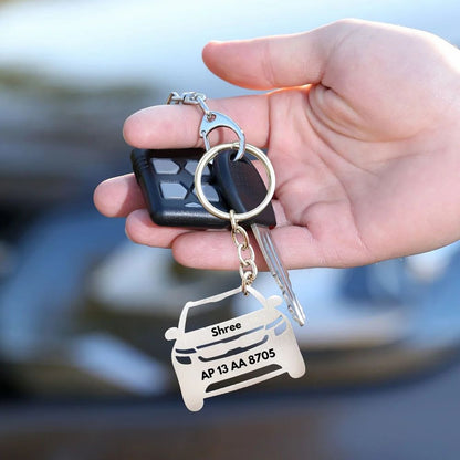 Customized Car Keychain